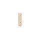 2 Door Wooden Locker H1370mm Inset Handle Maple