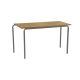 CB Rect 1200x600xH460mm DGrey Frame Beech Top