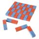 Large Ferrite Block Magnets Blue/Red Pack 20