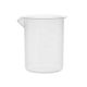 Polyrpropylene Squat Beaker, 250ml, Pack of 10