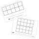 Pupils A5 Double Sided Ten Frames Pack 30