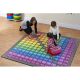 100 Square Multiplication Grid Carpet
