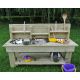 Outdoor Wooden Messy Kitchen