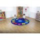 Emotions Circular Placement Carpet