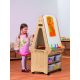 Double-sided 2 Station Easel Tall Storage Trolley
