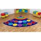 Rainbow Corner Placement Carpet 200 x 200cm
