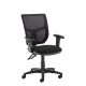 Mesh Back Operator Chair Height Adjustable Arms