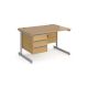 Contract 25 Three Drawer Desk