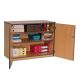 Coloured Edge Beech Cupboard