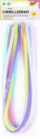 FOLIA CHENILLE STEMS PASTEL 10 PCS ASSTD